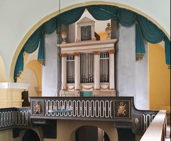 Kirchenburg Nocrich - Orgel und Empore