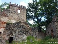 Burg Leipe (Lipa) in Niederschlesien