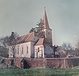 Aufnahme der Kirchenburg in Jidvei (dt. Seiden) um ca. 1997